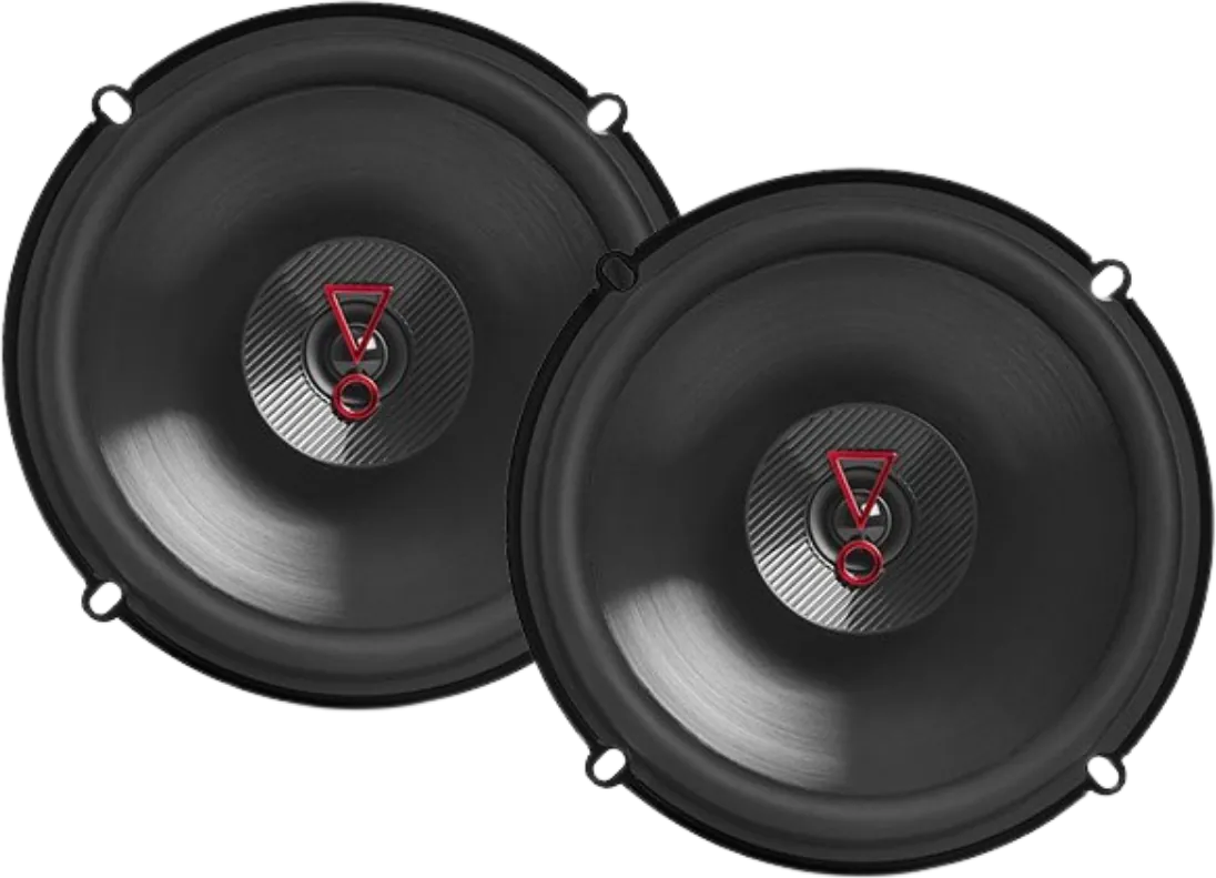 Dos dels quatre altaveus coaxials JBL de la Neo